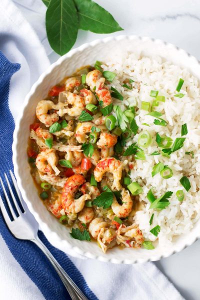 Paleo Crawfish Étouffée