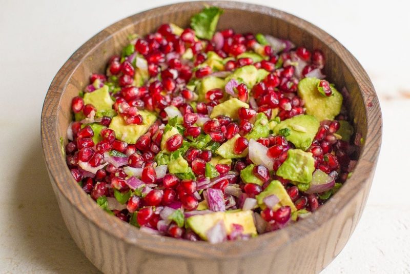 Pomegranate Avocado Salsa by Amy Rains - FoodSocial