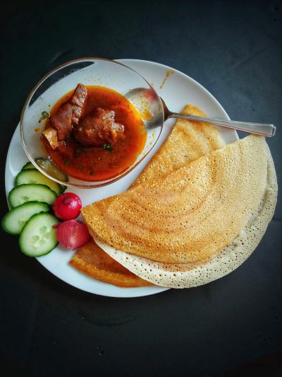 Quick Quinoa Dosa (Gluten Free)