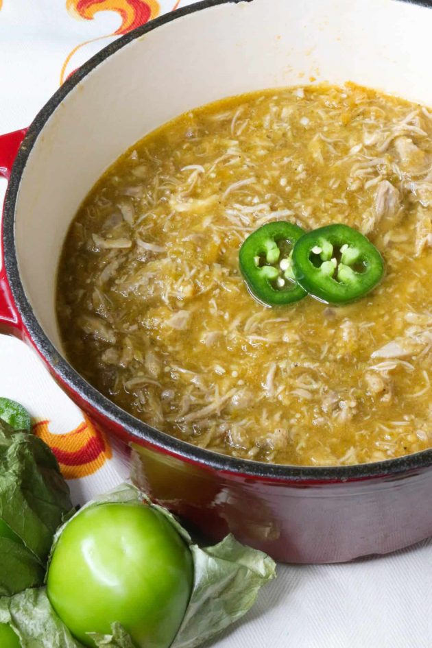 Tender Shredded Pork in Salsa Verde by Everyday Latina - FoodSocial