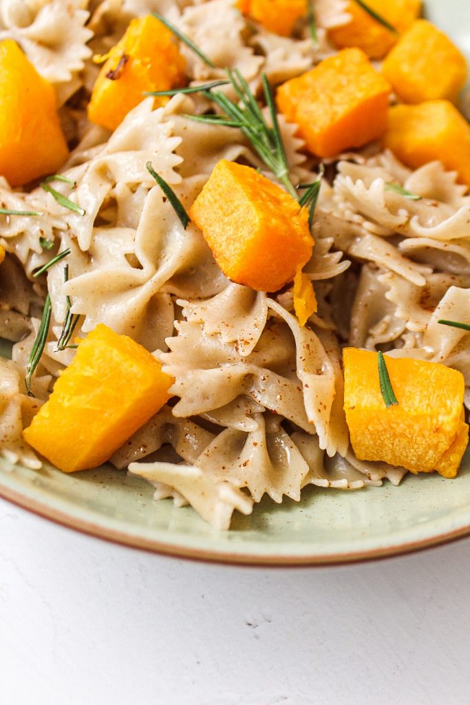 Brown Butter Farfalle with Butternut Squash by Morgan Peaceman - FoodSocial