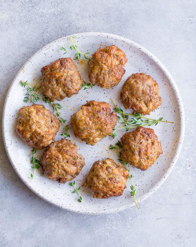 Homemade Air Fryer Breakfast Sausage Patties by Amy Rains - FoodSocial