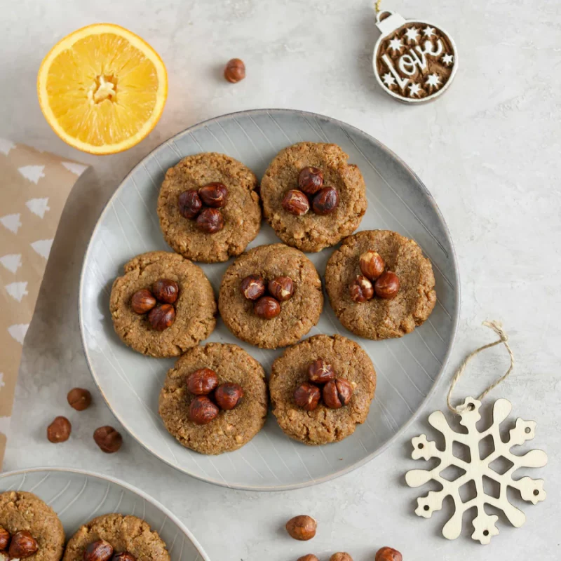 Orange Hazelnut Cookies by Georgia Grinders - FoodSocial
