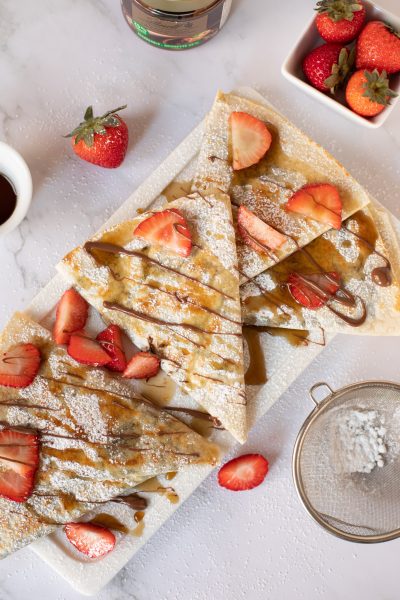 Lazy Crêpes (Sweet Tortillas)