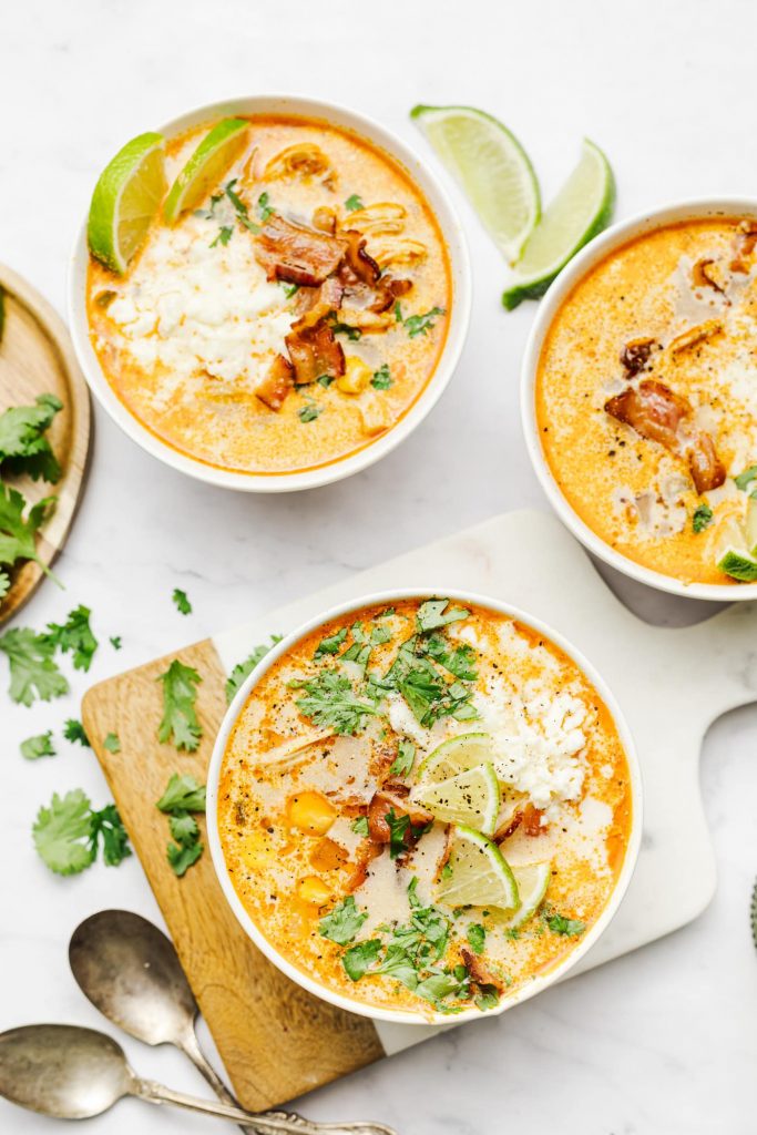 Slow Cooker Mexican Street Corn Soup by Amy Rains - FoodSocial