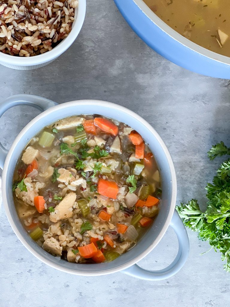 Chicken and Wild Rice Soup by Real Food with Altitude - FoodSocial
