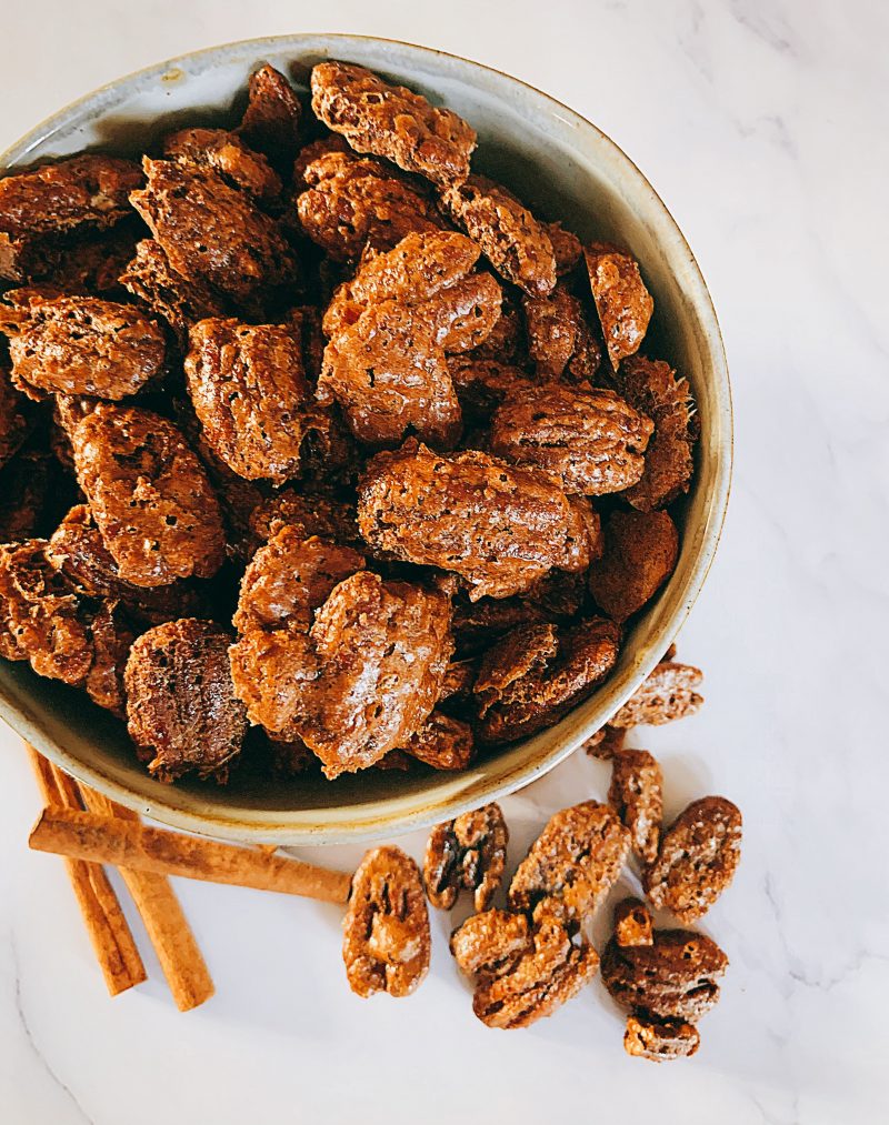 Paleo Candied Pecans by Spoons N Spices - FoodSocial