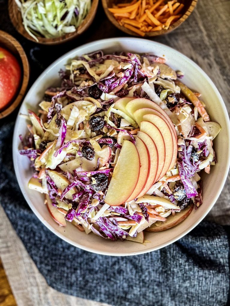 Apple Almond Slaw by Penny's Primal - FoodSocial