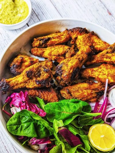 Indian Style  Chicken Wings