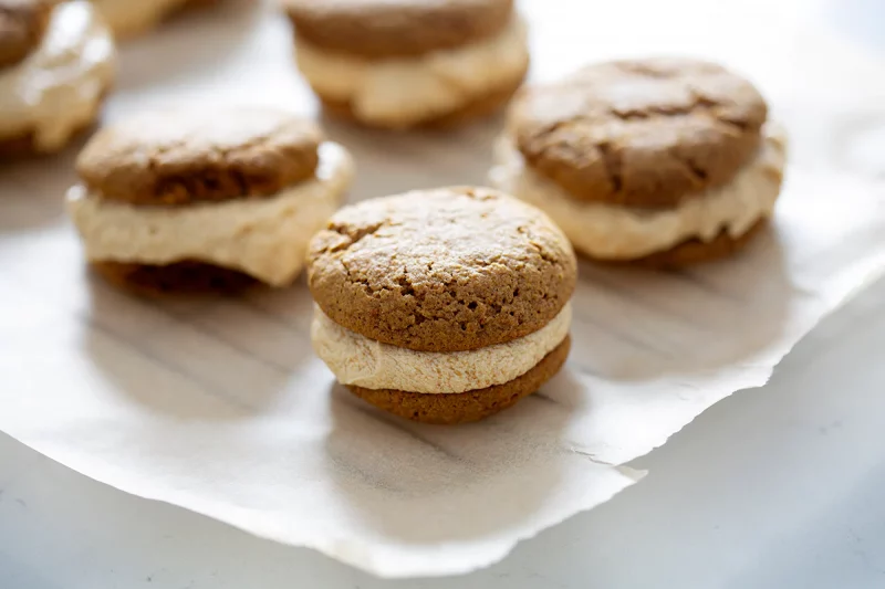 Gluten Free Pumpkin Whoopie Pies or Cupcakes by Beth Blends - FoodSocial