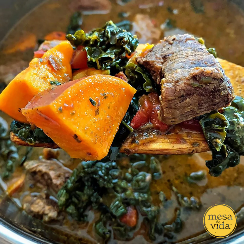 Caribbean Beef Pepper Pot Inspired Stew by Mesa de Vida - FoodSocial