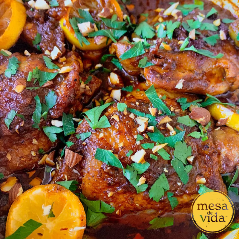 Chicken Tagine-Inspired Recipe by Mesa de Vida - FoodSocial