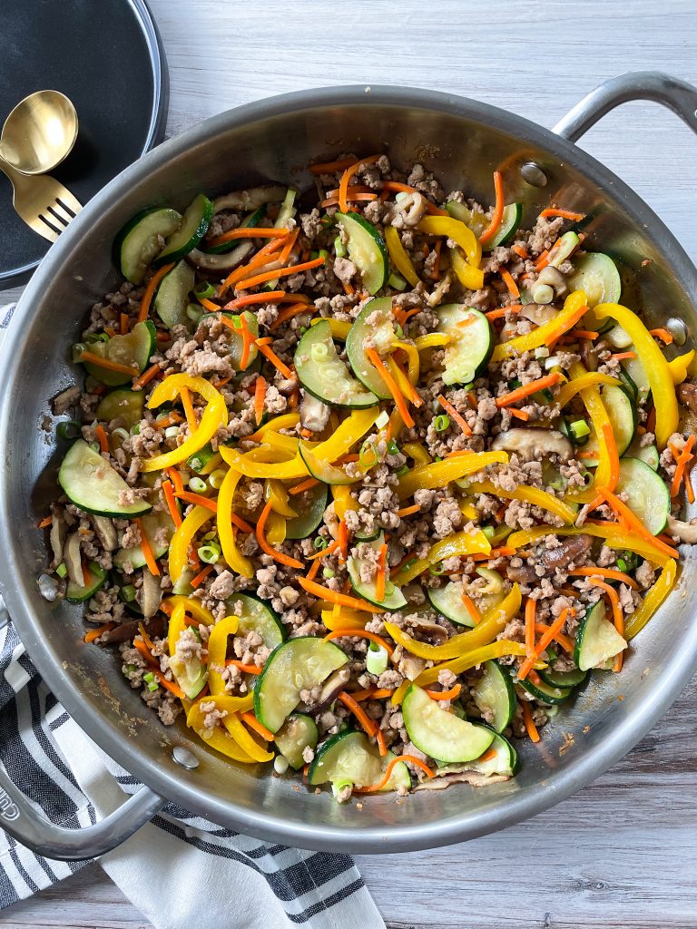 Ground Chicken & Veggie Skillet by Spoons N Spices - FoodSocial