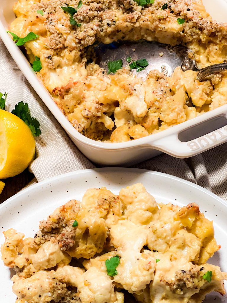 Dairy Free Cauliflower “Mac & Cheese” by Penny's Primal - FoodSocial