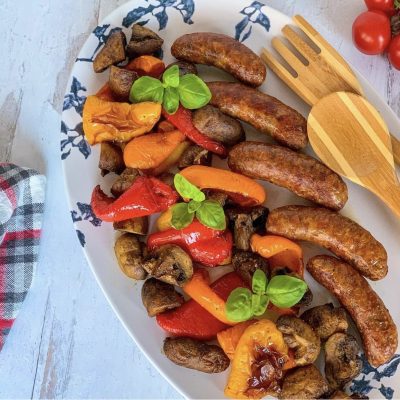 Citrus Herb Peppers & Mushrooms