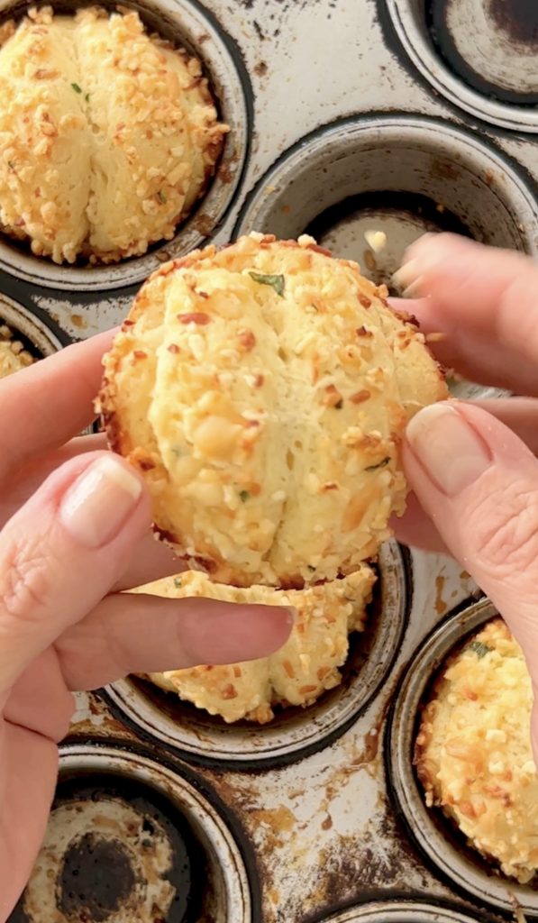 Gluten Free Garlic Parmesan Rolls by Back Porch Paleo - FoodSocial