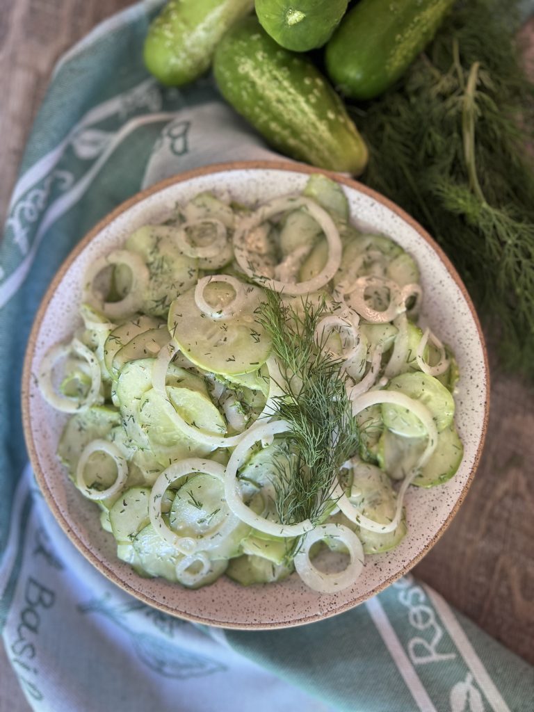 Cucumber & Dill Salad by Penny's Primal - FoodSocial
