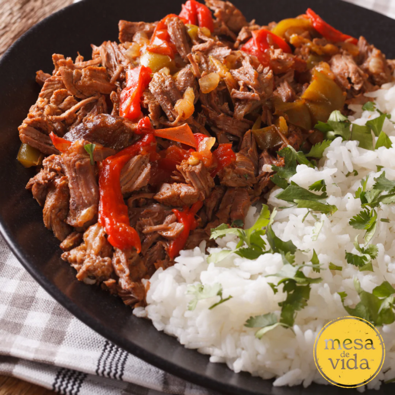 Ropa Vieja Inspired Shredded Beef by Mesa de Vida - FoodSocial