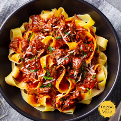 Slow Cooker Shredded Meat Ragu