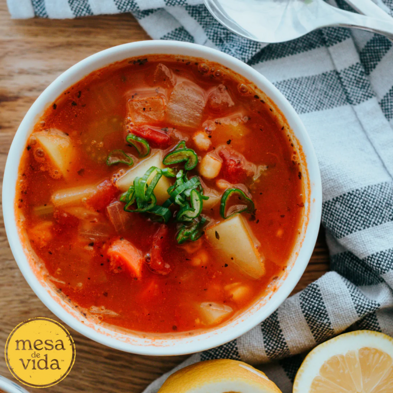 Bean & Vegetable Soup by Mesa de Vida - FoodSocial