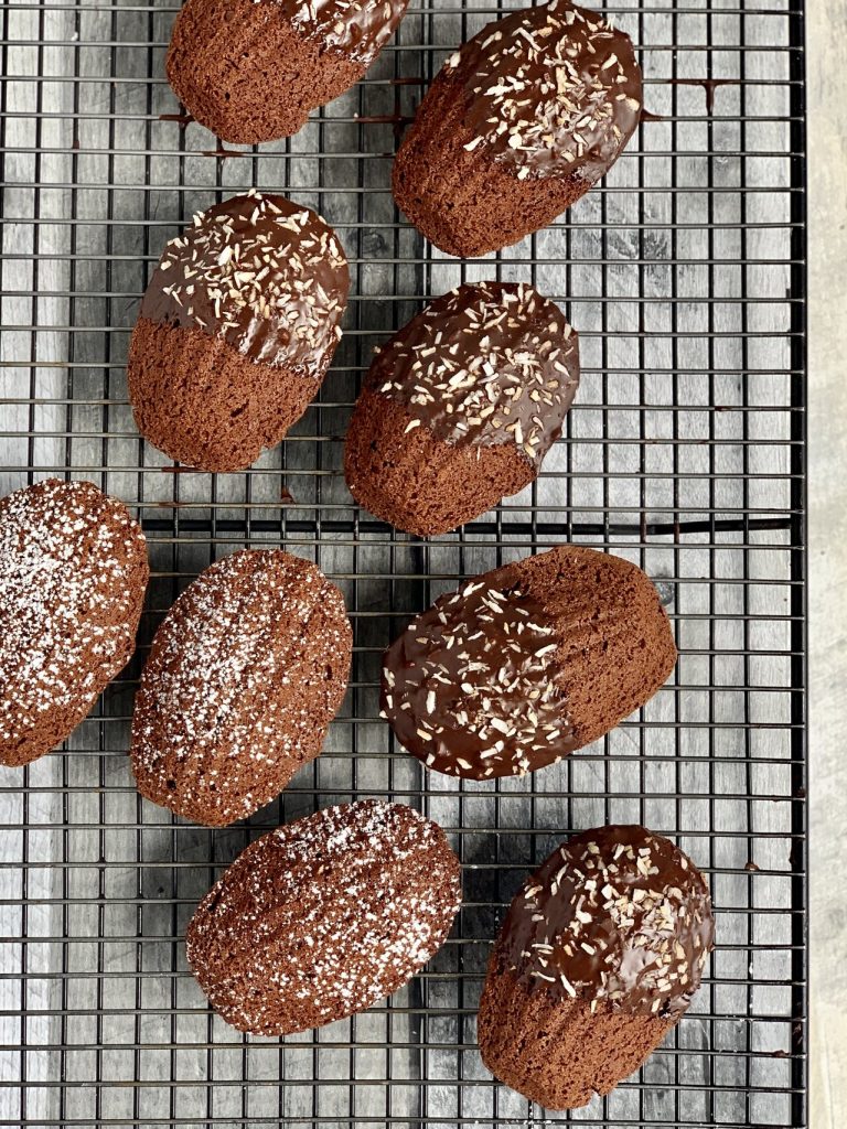 Chocolate Madeleines by Back Porch Paleo - FoodSocial