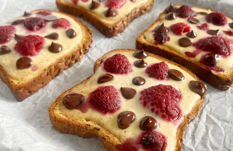 Gluten-Free Custard Toast by Pascha Chocolate Co - FoodSocial