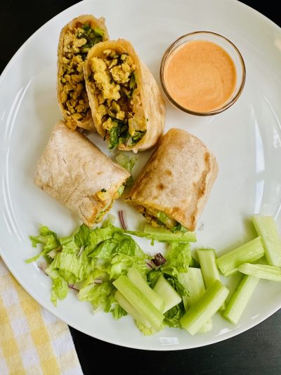 Grain Free Chicken Kheema Burrito