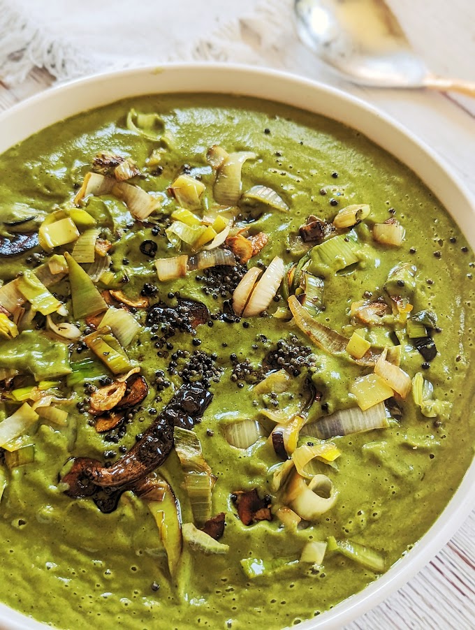 Immunity Boosting Green Soup by Masala Paleo - FoodSocial
