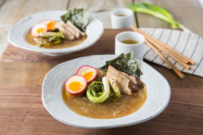 Ramen with Chasu and Marinated Eggs