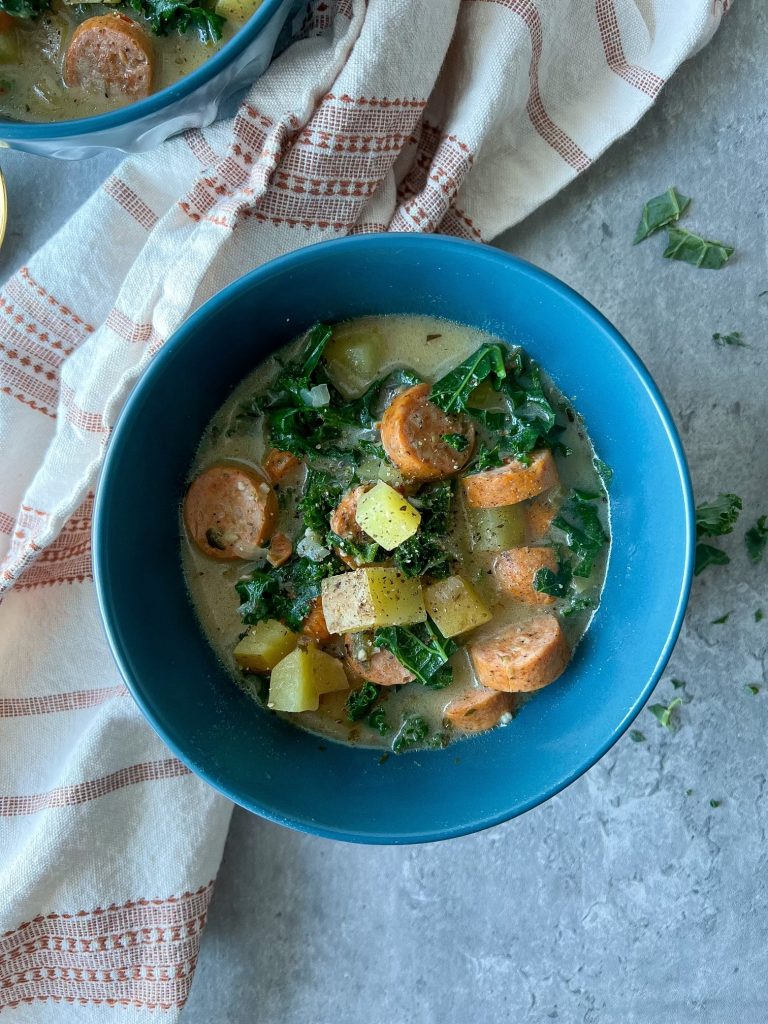 Sausage, Potato, And Kale Soup By Real Food With Altitude - FoodSocial