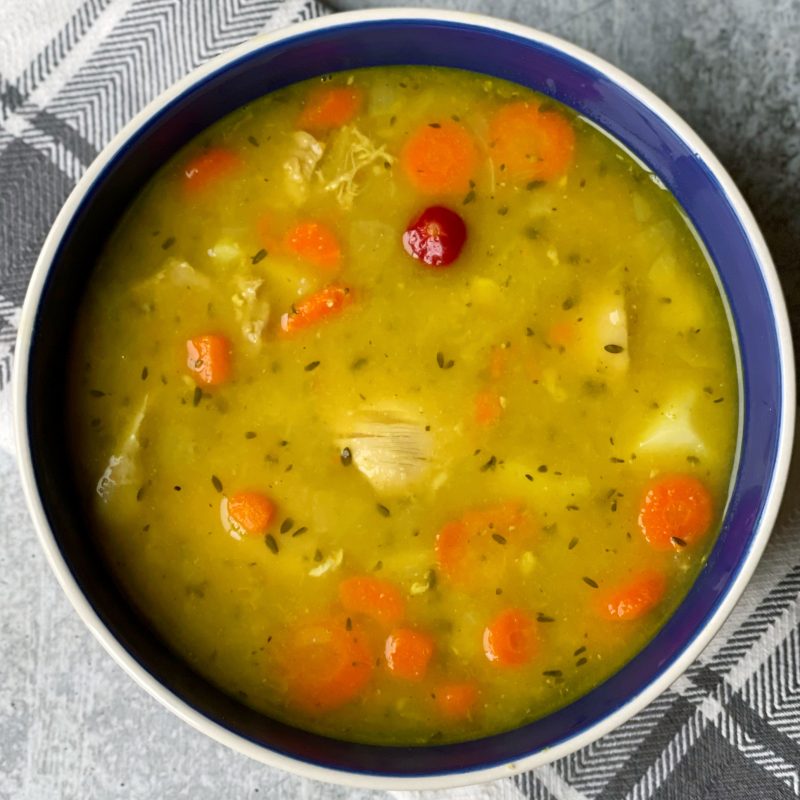 Instant Pot Chicken And Split Pea Soup By Althea Brown Foodsocial