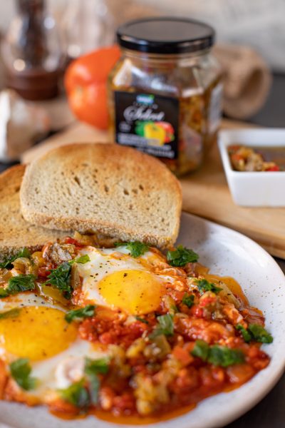 Easy Bell Pepper Shakshouka