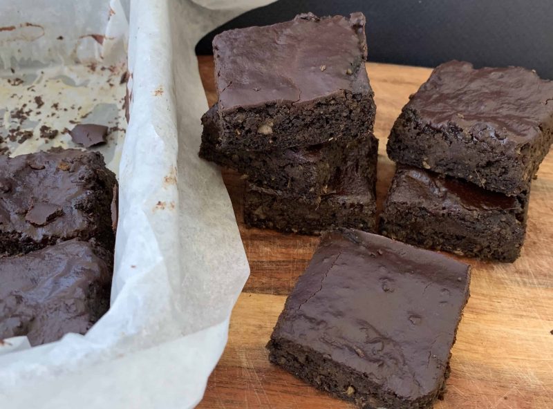 Fudgy Sweet Potato Brownies (Paleo, AIP, Vegan) by Cook2Nourish - FoodSocial