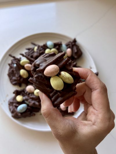 Gluten Free Bird Nest Cookies