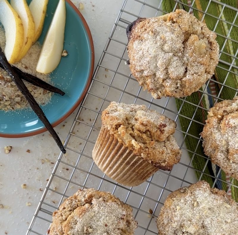 Paleo Vanilla Pear Muffin by Back Porch Paleo - FoodSocial