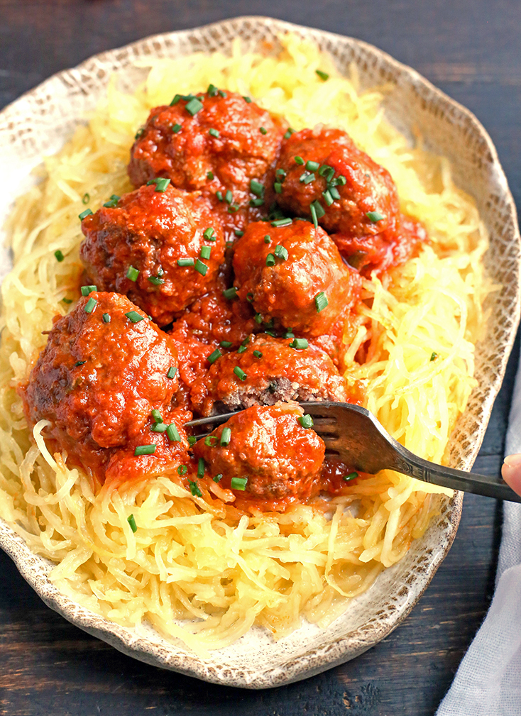 Paleo Whole30 Instant Pot Meatballs by Real Food with Jessica - FoodSocial