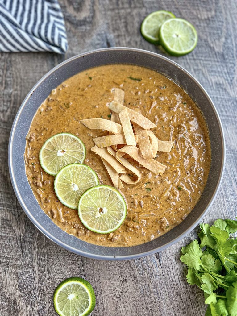 Beef Enchilada Soup by Penny's Primal - FoodSocial