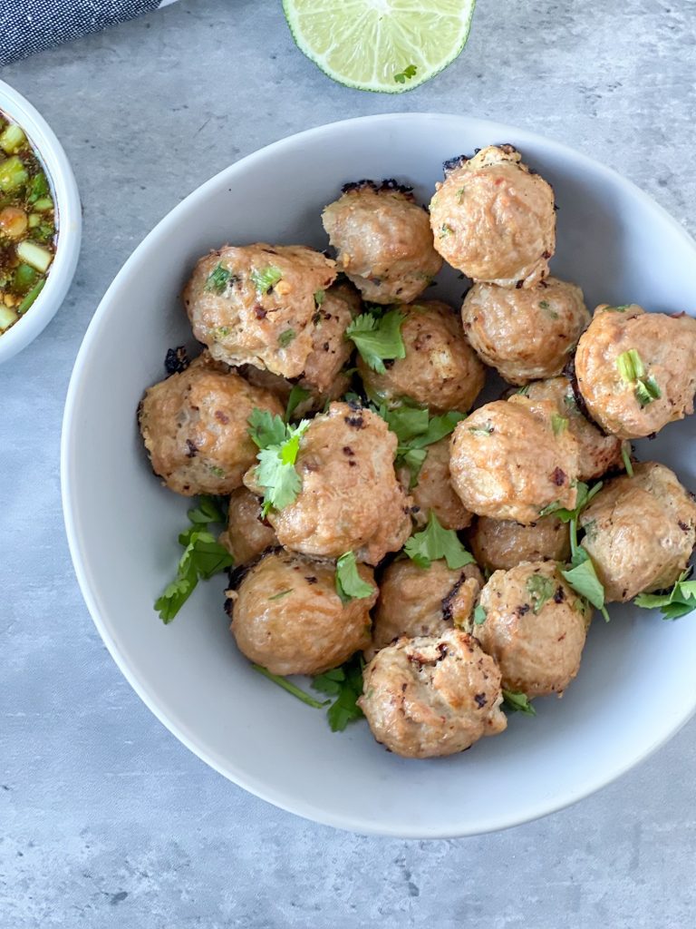Asian Inspired Chicken Meatballs by Real Food with Altitude - FoodSocial