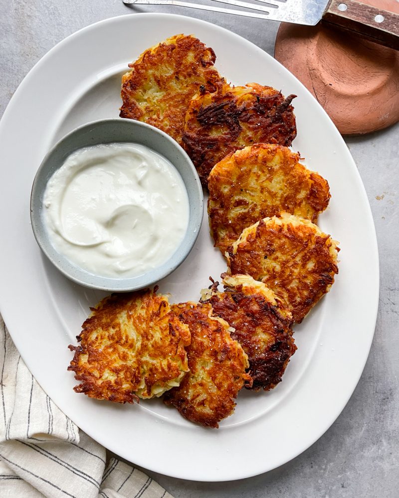 Classic Potato Latkes – Whole30, Flour-Free by Primal Gourmet - FoodSocial