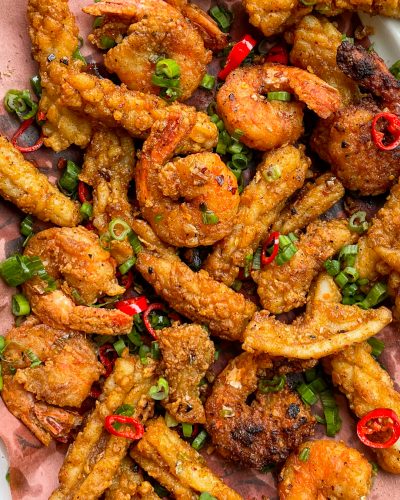 Gluten-Free Salt and Pepper Shrimp and Squid