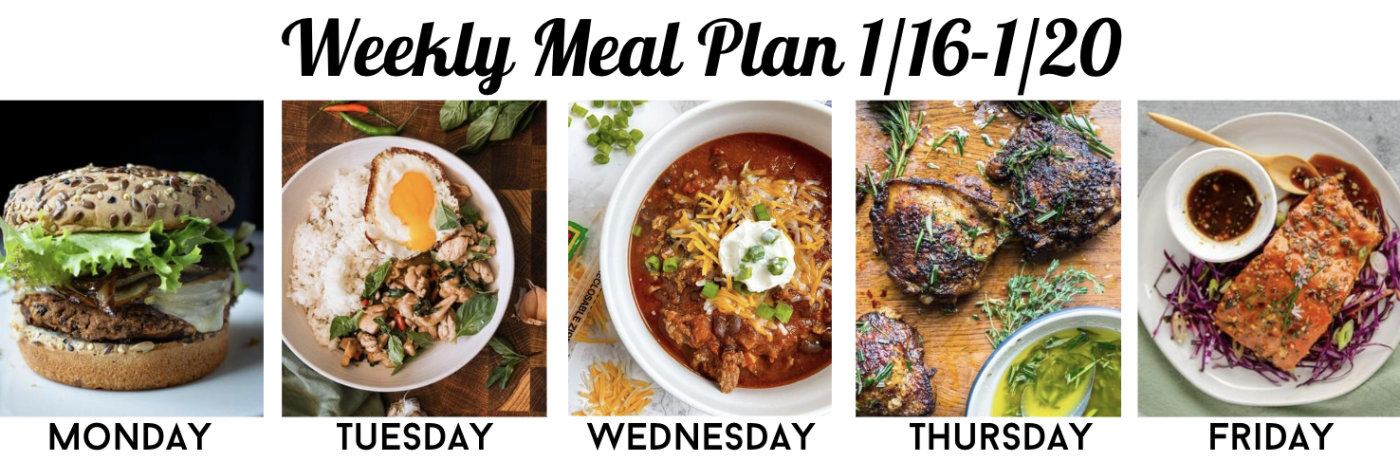 January 2023 Weekly Meal Plans - FoodSocial