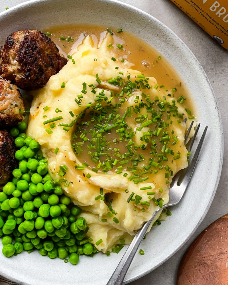 Creamy Mashed Potatoes and Grain-Free Gravy by Primal Gourmet - FoodSocial