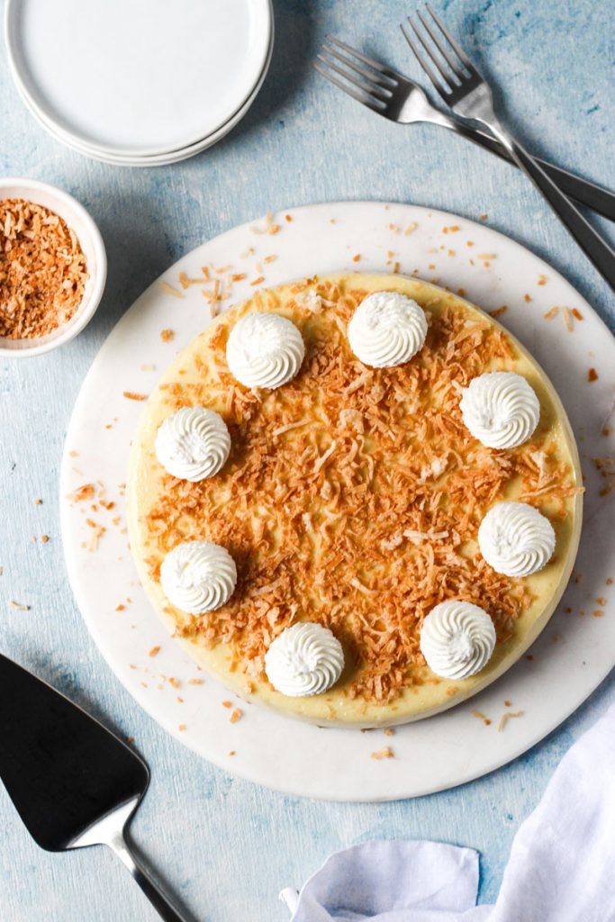 Coconut Cheesecake by The Sweet Occasion - FoodSocial