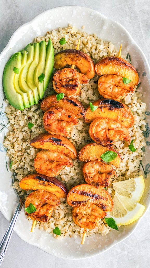 Shrimp & Peach Kabobs by Priyanka Nadkarni - FoodSocial
