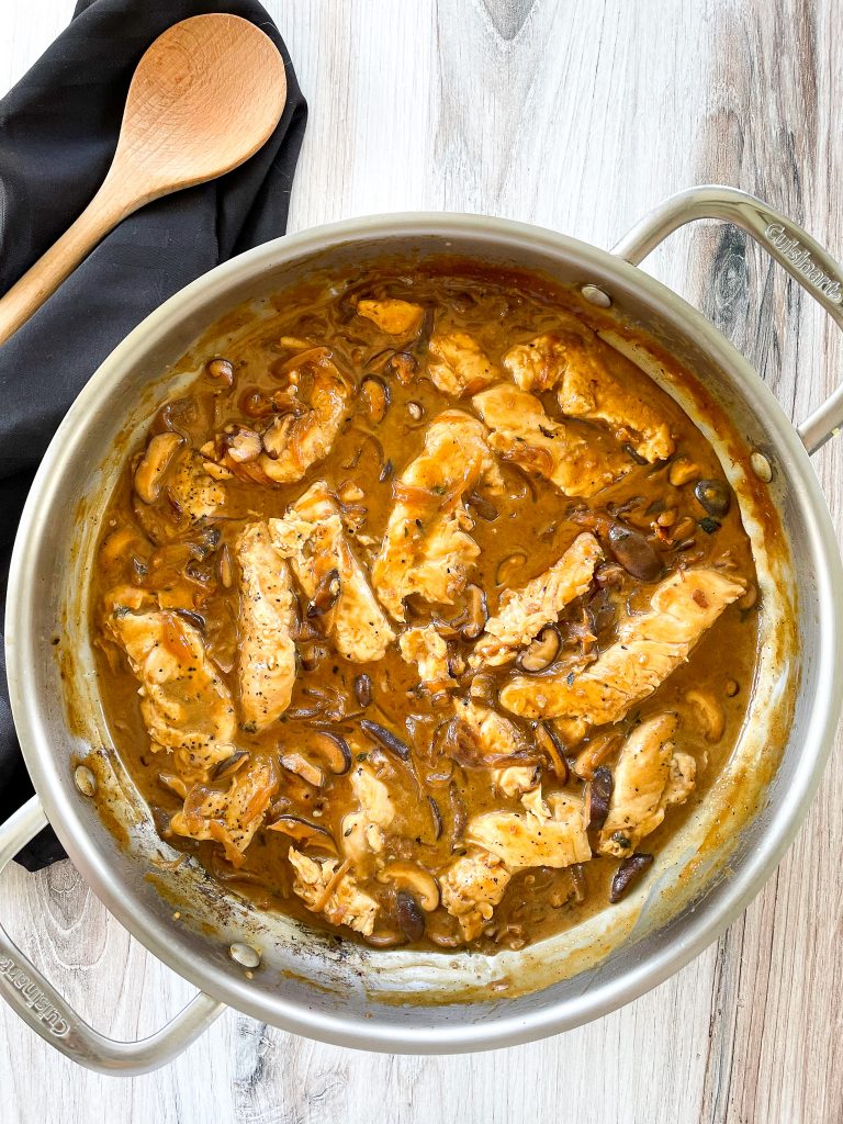 Creamy Balsamic Chicken with Mushrooms by Spoons N Spices - FoodSocial