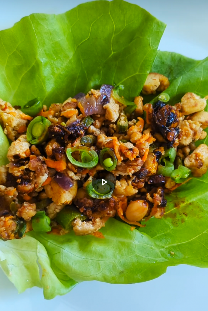 Tofu Lettuce Wraps by Masala Paleo - FoodSocial