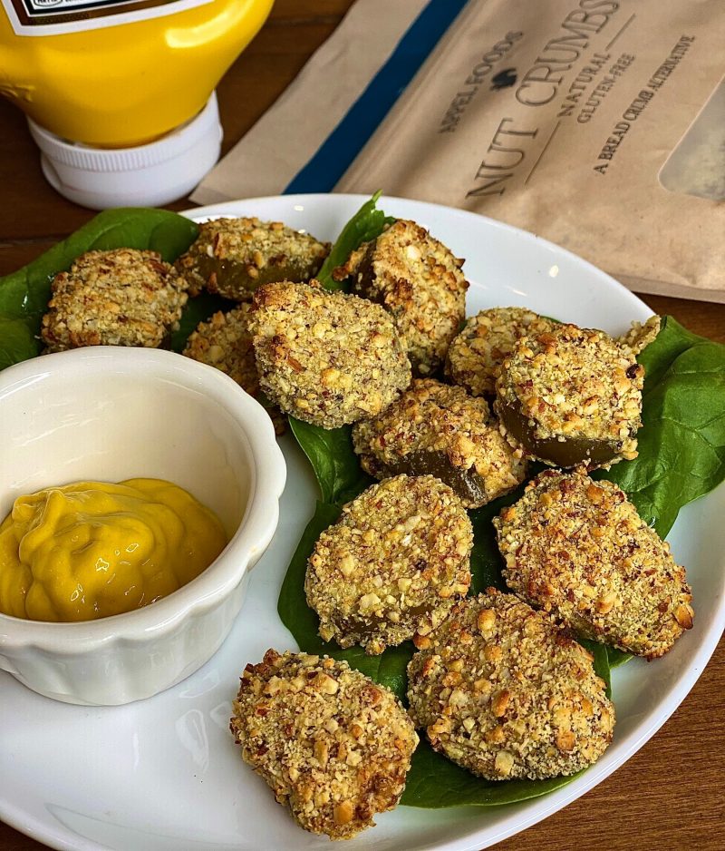 Air Fried Pickles by Nut Crumbs - FoodSocial