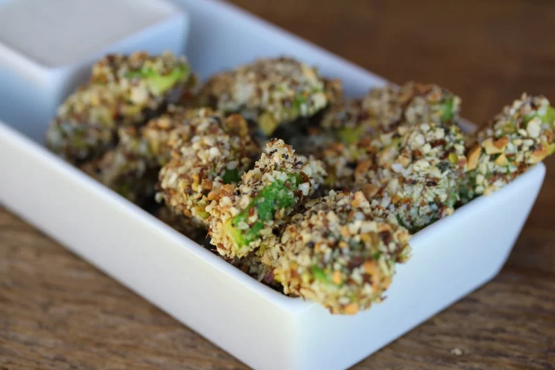 Everything Nut Crumbs Avocado Wedge “Fries” by Nut Crumbs - FoodSocial