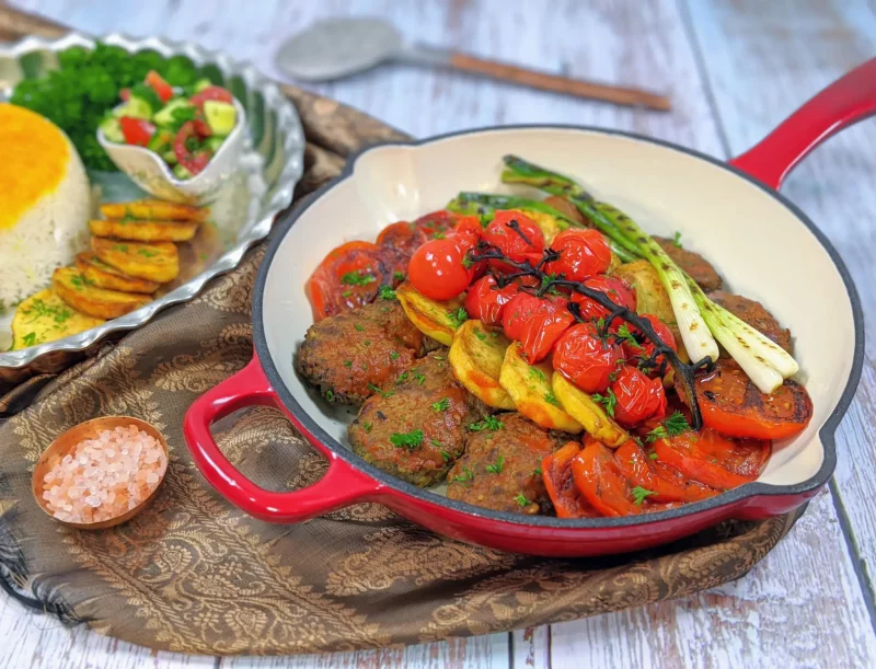 Kabab Tabei – Pan-Fried Kebabs by The Caspian Chef - FoodSocial