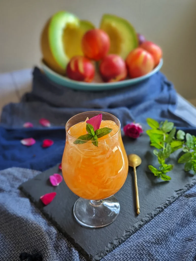 Paloudeh – Cantaloupe Smoothie by The Caspian Chef - FoodSocial